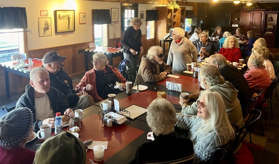 SSIP members around the tables at one of our gatherings